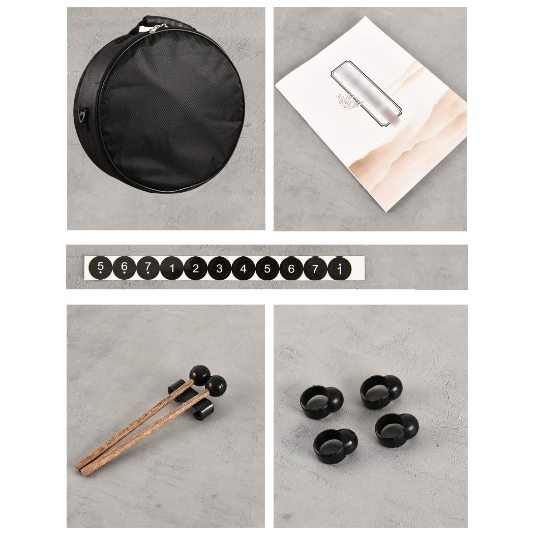 Amazon.co.jp: スチールタングドラム タングドラム スリットドラム 13